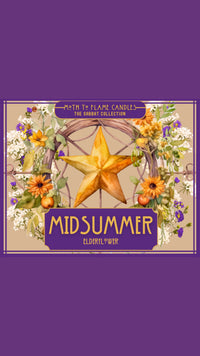 Midsummer Candle Elderflower Fragrance, Ritual