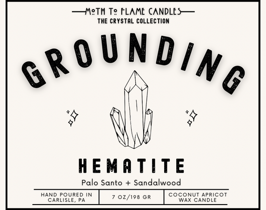 Grounding - Hematite Crystal Infused