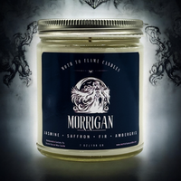 Morrigan - Dark Goddess Witchy Candle – Handmade with Reiki Energy