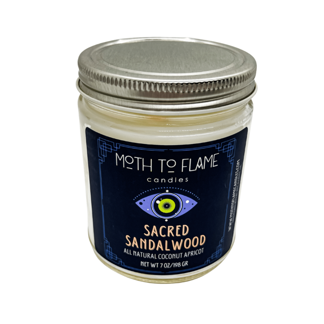 Sacred Sandalwood - Moth to Flame Candles