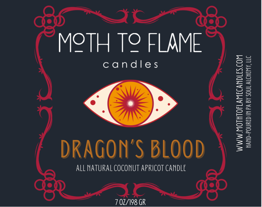 Dragon's Blood - Moth to Flame Candles