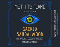 Thumbnail for Sacred Sandalwood - Moth to Flame Candles