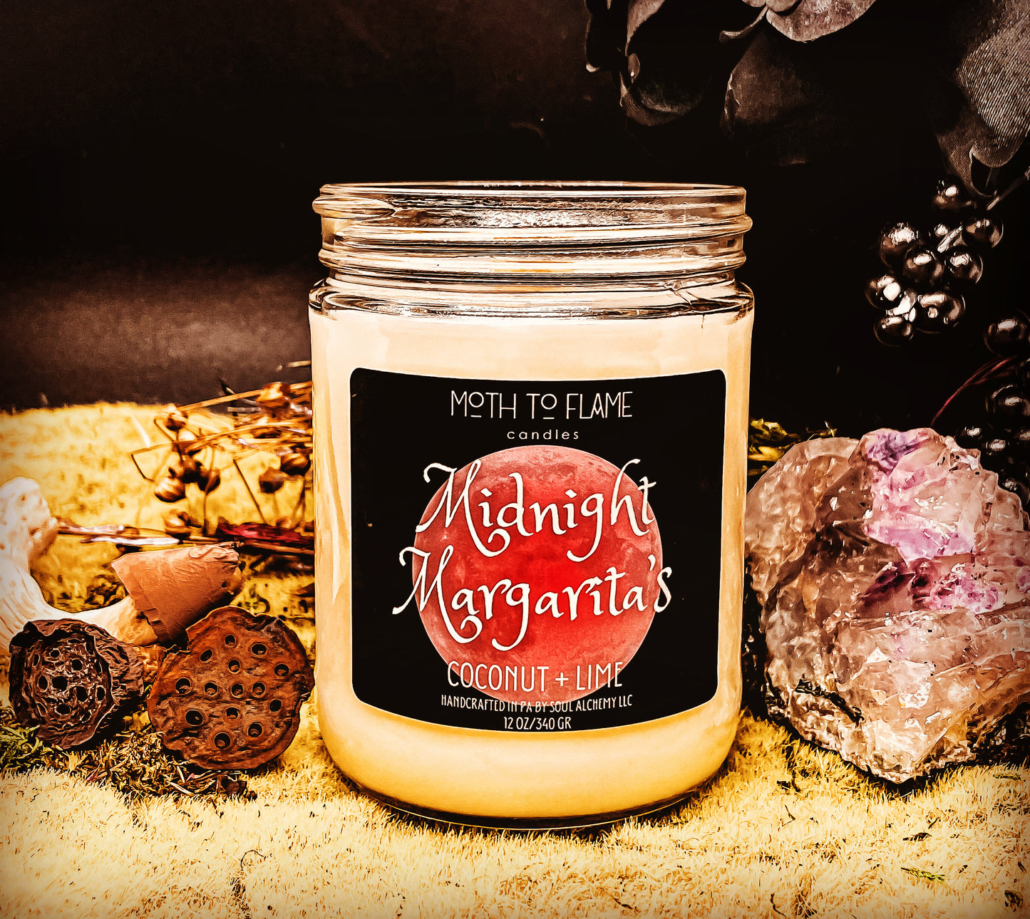 Midnight Margarita’s - Moth to Flame Candles